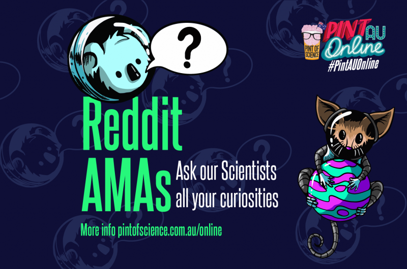 Reddit AMA banner - ask our scientists all your curiosities